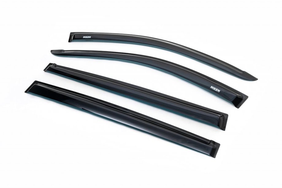Mitsubishi L200 2006-2015 Deflectores de Ventana (4 uds, Niken) Image