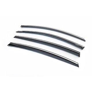 Deflectores de Ventana con Moldura Cromada SD (4 uds., Niken) Opel Insignia 2017-2022 foto 1