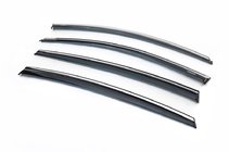 Opel Insignia 2017-2022 Deflectores de Ventana con Moldura Cromada SD (4 uds., Niken) foto 1