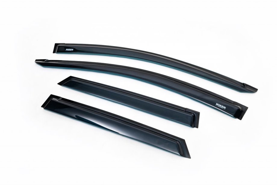 Toyota Auris 2012-2018 Deflectores de Ventana (4 uds, Niken) Image