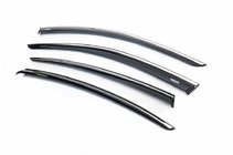 Volkswagen Passat B8 2015-2023 Deflectores de Ventana con Moldura Cromada SD (4 uds, Niken) foto 1
