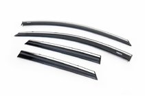 Toyota Auris 2012-2018 Deflectores de Ventana con Moldura Cromada Niken (2012-2015, HB/SW, 4 uds) foto 1