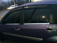 Ford Fiesta 2002-2008 Molduras Exteriores de Ventanas Acero Inoxidable (4 uds) foto 4