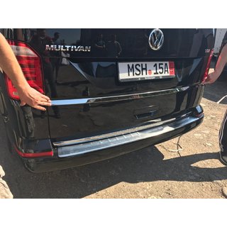 Moldura de Matrícula Acero Inoxidable Volkswagen T6 2015-2024 foto 4