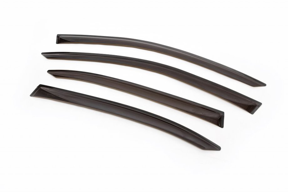 Skoda Octavia II A5 2006-2010 Deflectores de Ventana LiftBack (4 uds, ANV) Image