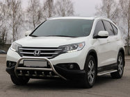 Honda CRV 2012-2016 Defensa Delantera WT003 (Acero Inoxidable) foto 1