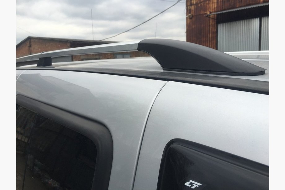 Fiat Doblo I 2005-2010 Barras de Techo Cromadas Foto 5