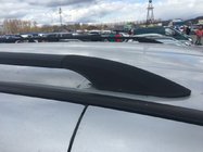 Fiat Doblo II 2010-2022 Barras de Techo Negras Maxi, pies de plastico foto 2