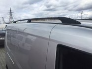 Fiat Doblo II 2010-2022 Barras de Techo Negras Maxi, pies de plastico foto 3