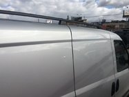Fiat Doblo II 2010-2022 Barras de Techo Negras Maxi, pies de plastico foto 6