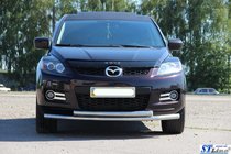 Mazda CX-7 2006-2012 Defensa Delantera ST014 (Acero Inoxidable) foto 2