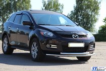 Mazda CX-7 2006-2012 Defensa Delantera ST014 (Acero Inoxidable) foto 4