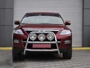 Mazda CX-9 2007-2016 Defensa Delantera WT018 (Acero Inoxidable) foto 1