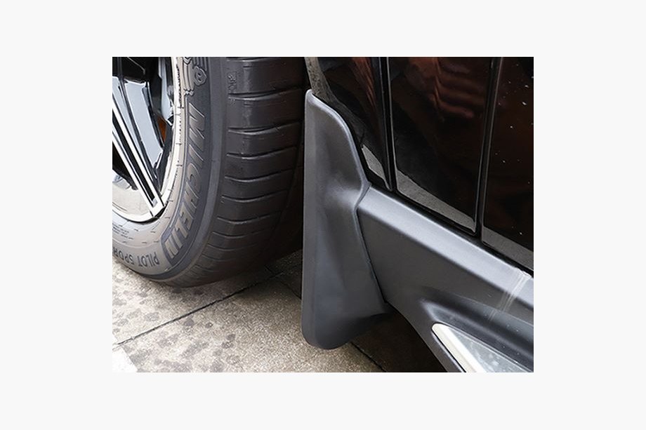Mercedes GLE W167 2018- Guardabarros Premium (extensiones de aletas pintadas, modelo con estribos, 4 uds) Foto 1