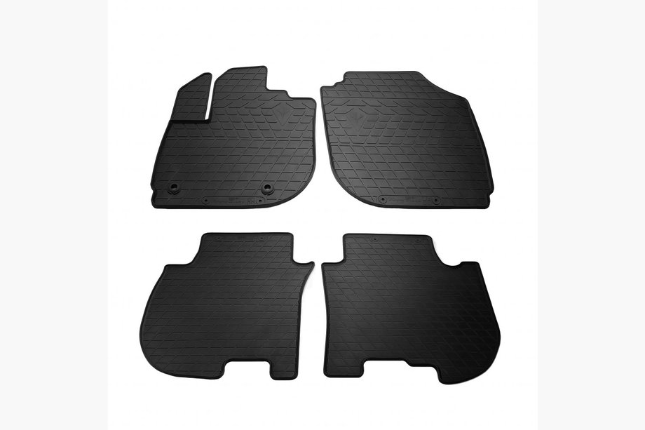 Honda FIT/Jazz 2014–2020 Alfombrillas de goma (4 uds, Stingray Premium) Image