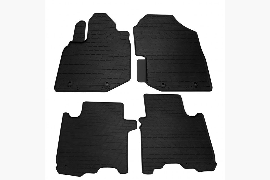 Honda FIT/Jazz 2009-2013 Alfombrillas de goma (4 uds, Stingray Premium) Image