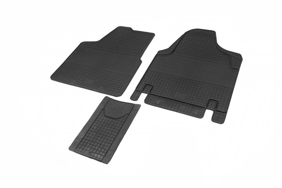 Citroen Jumpy 2007–2017 Alfombrillas de goma (3 uds, Polytep) Image