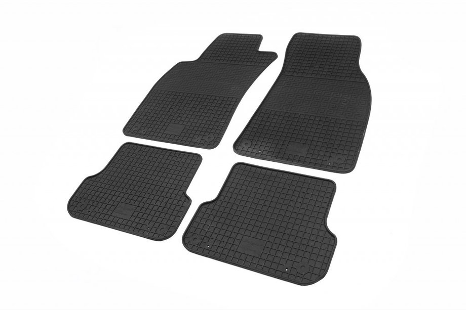 Audi A6 C6 2004-2011 Alfombrillas de Goma (Budget, Goma) Image