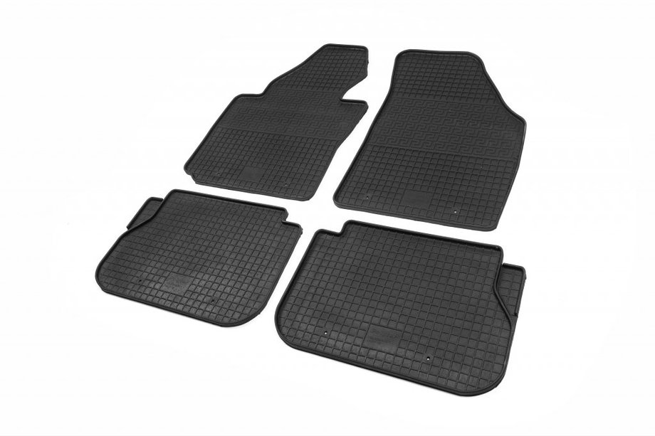 Volkswagen Caddy 2015-2020 Alfombrillas de goma (4 uds, Polytep) Image