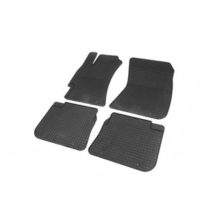 Alfombrillas de goma (4 uds, Polytep) Subaru Forester 2008-2013 foto 1