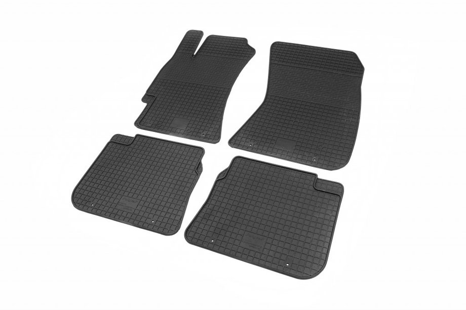 Subaru Impreza 2007-2011 Alfombrillas de goma (4 uds, Polytep) Image