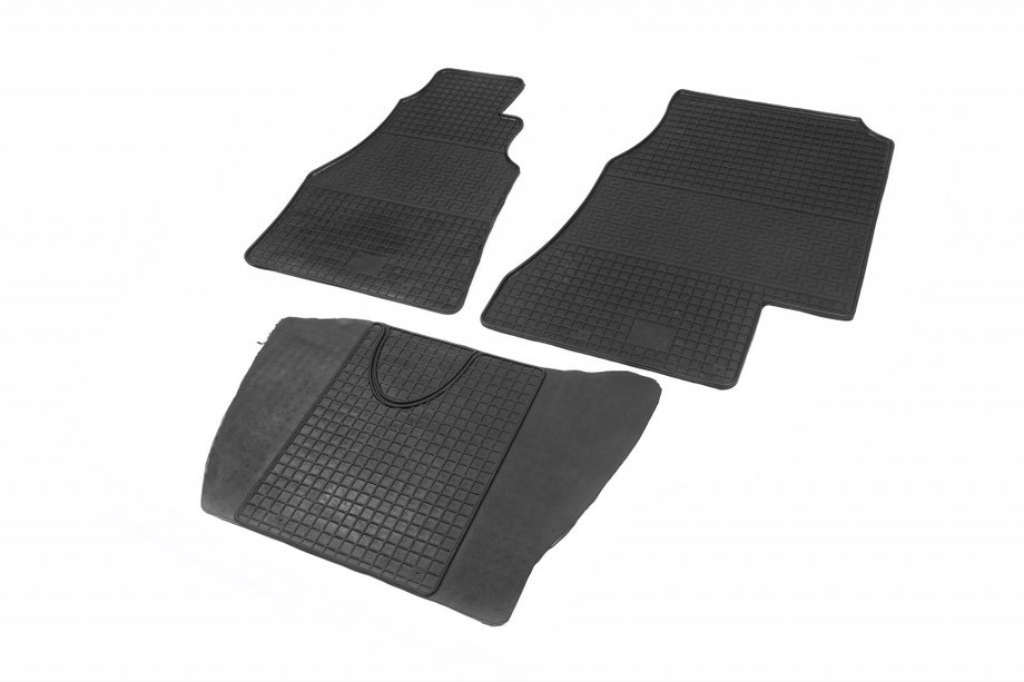 Volkswagen LT 1995-2006 Alfombrillas de goma (3 uds, Polytep) Image