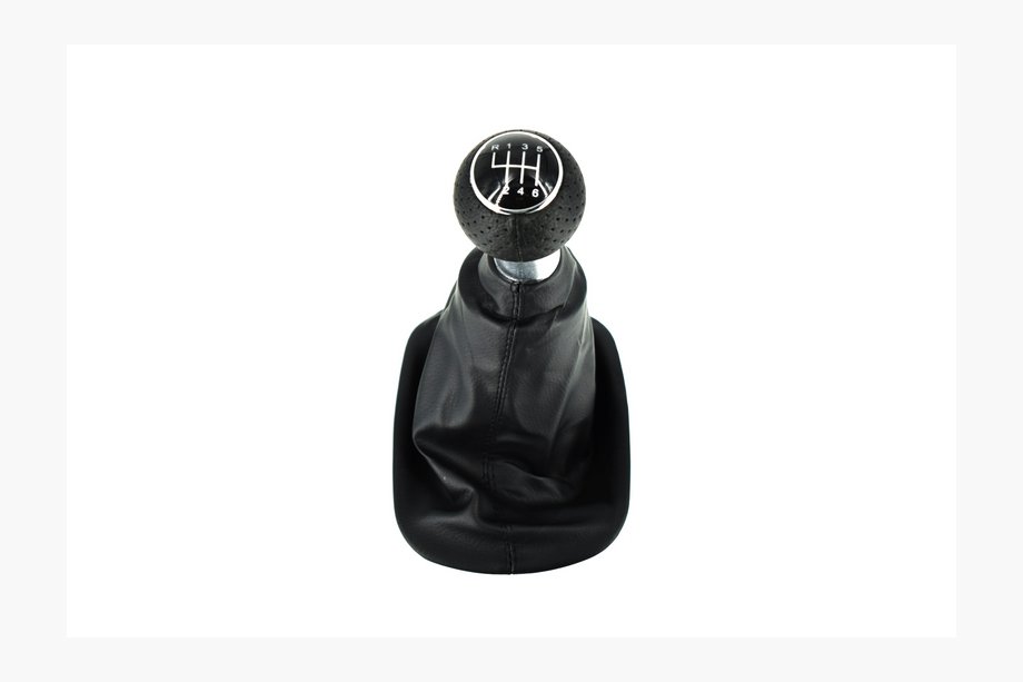 Volkswagen Passat B5 1997-2005 Pomo y Funda de Palanca de Cambios (6 Velocidades, Tipo B) Image