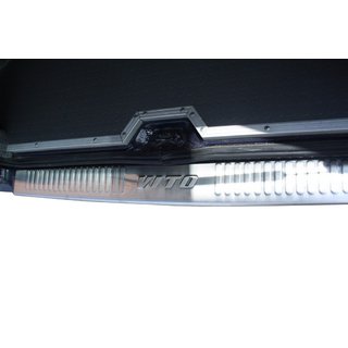 Protector de parachoques trasero acero inoxidable (Omsa) Mercedes Vito W638 1996-2003 foto 1