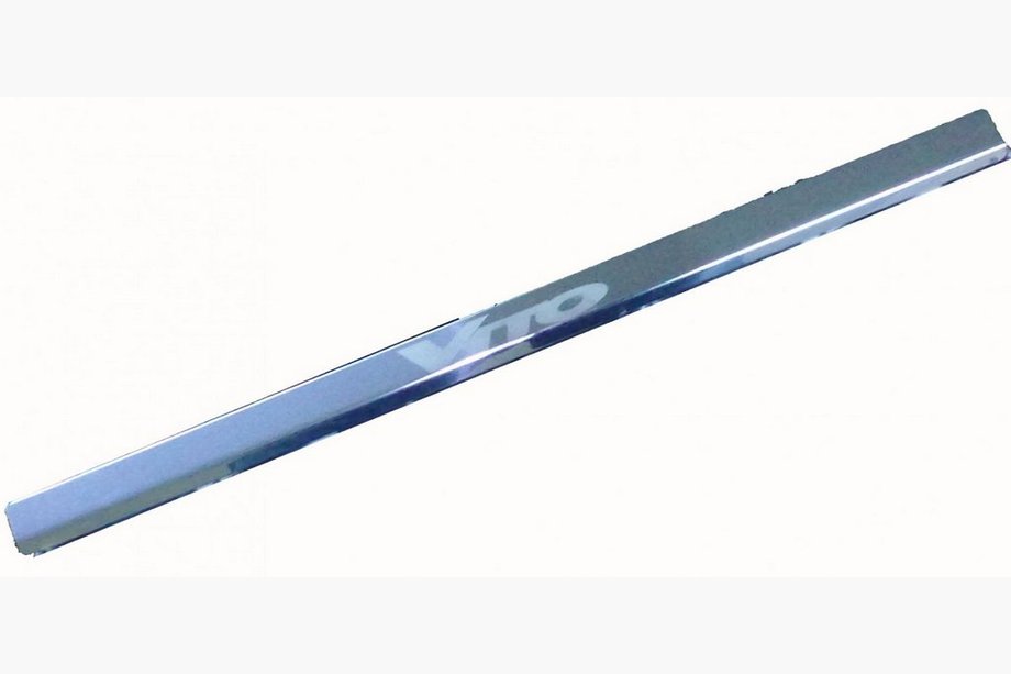 Mercedes Vito W638 1996-2003 OFERTA !!! Cubierta de umbral de puerta corredera (acero inoxidable) Image