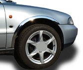 Audi A4 B5 1994–2001 Molduras de aleta de acero inoxidable (4 uds) foto 1