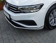 Volkswagen Passat B8 2015-2023 Cubiertas de acero inoxidable para parachoques delantero (2019+, 3 uds) foto 1