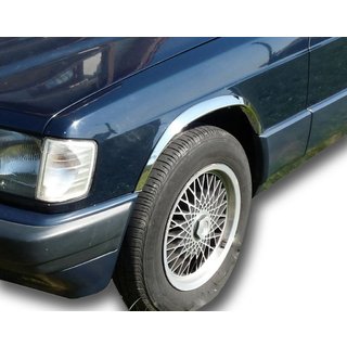 Molduras de aletas 1988-1993 (4 uds, acero inoxidable)
