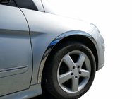 Mercedes B-class W246 2011-2018 Molduras de pasos de rueda (2011-2014, 4 uds, acero inoxidable) foto 1