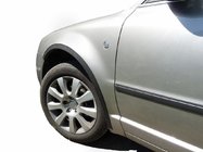 Audi A6 C7 2011-2017 Aletines de aleta (4 uds, negros) foto 1