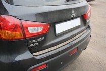 Mitsubishi ASX 2010-2023 Moldura maletero acero inoxidable foto 1