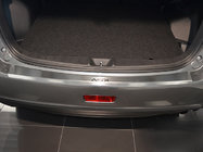 Mitsubishi ASX 2010-2023 Protector de parachoques trasero con borde Nataniko (acero inoxidable) foto 1
