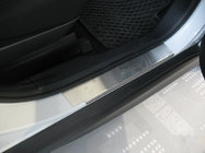Mitsubishi ASX 2010-2023 Cubiertas de estriberas Nataniko (4 uds, acero inoxidable) Premium - Cinta 3M, 0.8 mm foto 1