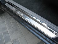Mitsubishi L200 2006-2015 Cubiertas de Umbral Nataniko (2 uds., Acero Inoxidable) foto 1
