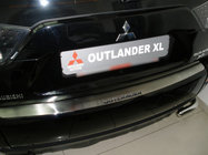 Mitsubishi Outlander 2006-2012 Protector de Parachoques Trasero Nataniko (Acero Inoxidable) foto 1