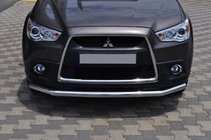 Mitsubishi ASX 2010-2023 Defensa Delantera ST008 (Acero Inoxidable) foto 1
