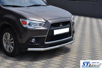 Mitsubishi ASX 2010-2023 Defensa Delantera ST008 (Acero Inoxidable) foto 2
