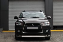 Mitsubishi ASX 2010-2023 Defensa Delantera ST017 (Acero Inoxidable) foto 1