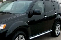 Mitsubishi Outlander 2006-2012 Cubiertas de manijas Omsa (4pcs, acero inoxidable) foto 1