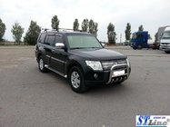 Mitsubishi Pajero Wagon III 1999-2006 Defensa Delantera QT006 (Acero Inoxidable) foto 3