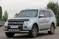 Mitsubishi Pajero Wagon III 1999-2006 Defensa Delantera ST015 (Acero Inoxidable) foto 1