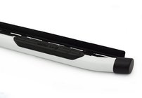 Volkswagen Amarok 2010-2022 Estribos laterales Amazon White (2 uds., negros) foto 1