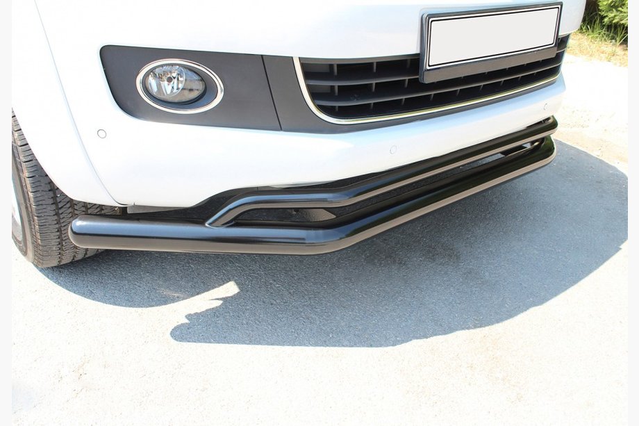 Volkswagen Amarok 2010-2022 Defensa Delantera Doble Vegas 76/42 2010-2016 (negro) Image