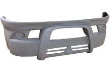 Fiat Doblo II 2010-2022 Labio de parachoques delantero (completo, imprimado para pintar) foto 1