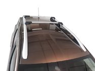 Dacia Duster 2018-2024 Barras de techo para rieles integrados sin cerradura (2 uds) Negro foto 1
