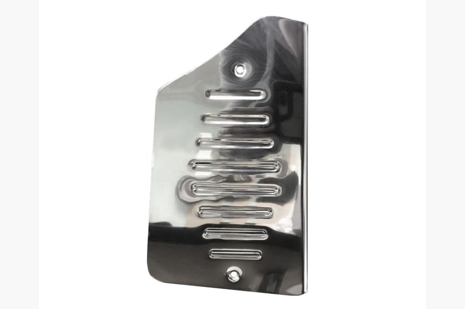 Nissan Qashqai 2007-2010 Cubierta reposapiés acero inoxidable Image
